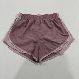 Nike Tempo Dri-Fit Running Shorts  Pink Gym Fitness Brief-Lined Size Medium